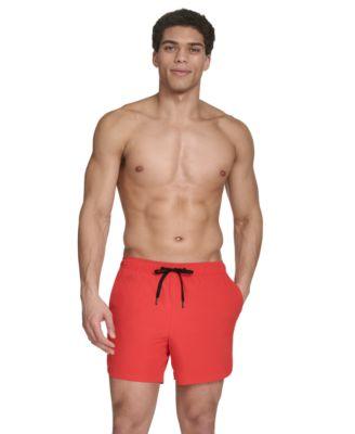 Men's Stretch Active Modern Euro 5" Swimsuit by CALVIN KLEIN