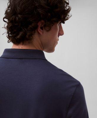 Men's Supima Short-Sleeve Polo Shirt by CALVIN KLEIN