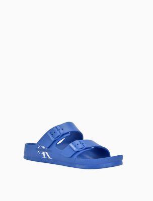 Men's Zion Double Strap Slide Sandal by CALVIN KLEIN