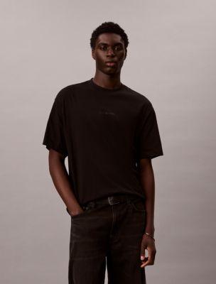 Micro Logo Graphic Relaxed T-Shirt by CALVIN KLEIN