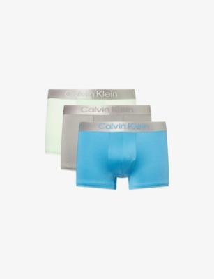Micro-Stretch Pack of Three Jersey Trunks by CALVIN KLEIN