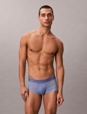 Microfiber Lace Ultra Low Rise Trunk by CALVIN KLEIN
