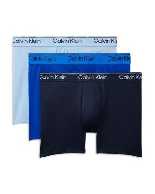 Microfiber Stretch Boxer Briefs by CALVIN KLEIN