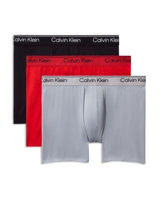 Microfiber Stretch Boxer Briefs by CALVIN KLEIN