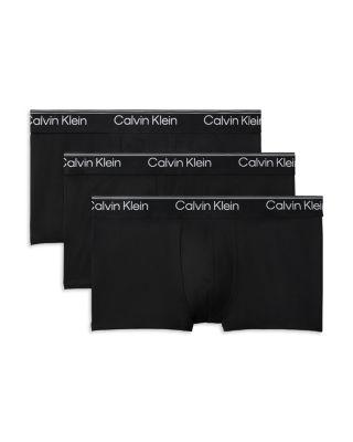Microfiber Stretch Low Rise Trunks by CALVIN KLEIN