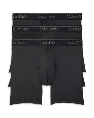Microfiber Stretch Wicking Boxer Briefs by CALVIN KLEIN