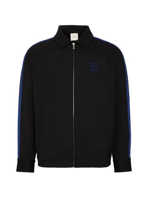 Milano side-stripe logo-patch jacket by CALVIN KLEIN