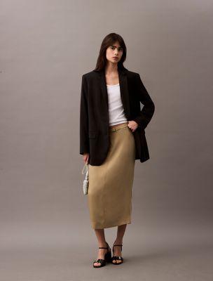 Modern Soft Pencil Skirt by CALVIN KLEIN