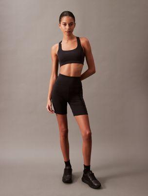 Modern Sport High Waist Tonal Bike Shorts by CALVIN KLEIN