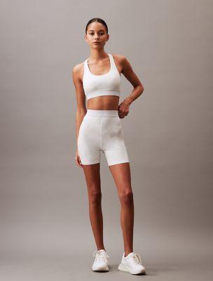 Modern Sport Solid High Waist Bike Shorts by CALVIN KLEIN