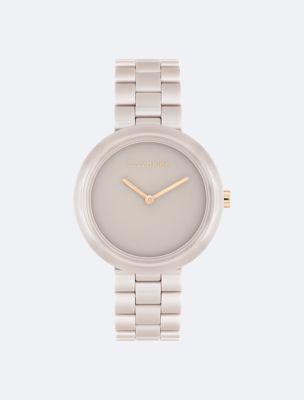 Monochromatic Ceramic Case Watch | Calvin Klein by CALVIN KLEIN