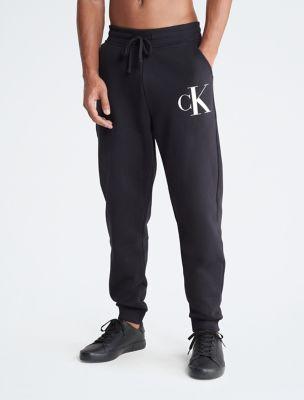Monogram Logo Fleece Joggers by CALVIN KLEIN