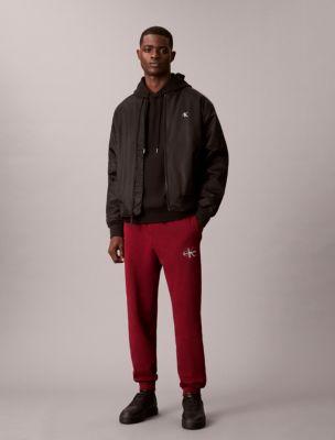 Monologo Fleece Joggers by CALVIN KLEIN