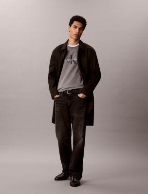 Monologo Fleece Sweatshirt by CALVIN KLEIN