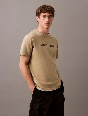 New York Script Logo Graphic Classic T-Shirt by CALVIN KLEIN