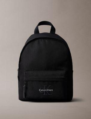 Nylon Monologo Small Round Backpack | Calvin Klein by CALVIN KLEIN