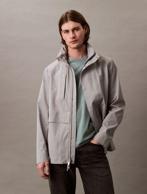 Nylon Stretch Tech Jacket by CALVIN KLEIN