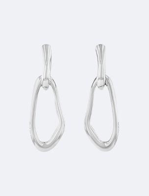 Organic Chain Link Earrings | Calvin Klein by CALVIN KLEIN