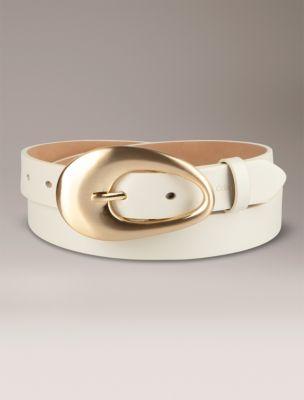 Organic Shape Belt by CALVIN KLEIN