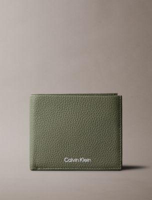 Pebble Grain Leather Bifold Wallet | Calvin Klein by CALVIN KLEIN