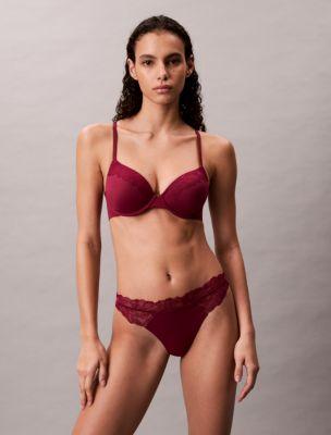 Perfectly Fit Lace Lightly Lined Full Coverage Bra by CALVIN KLEIN