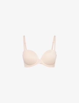 Perfectly Fit Push-Up Strapless Stretch-Woven Bra by CALVIN KLEIN