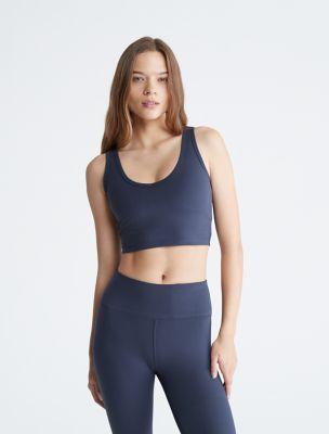 Performance Embrace Low Impact V-Neck Strappy Sports Bra by CALVIN KLEIN