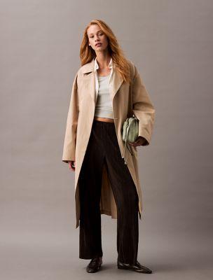Plisse Pull-On Pants by CALVIN KLEIN