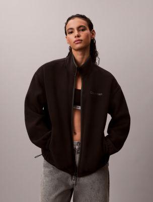 Polar Fleece Zip Jacket by CALVIN KLEIN