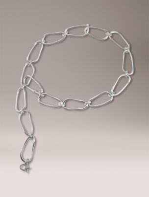 Polished Chain Belt by CALVIN KLEIN