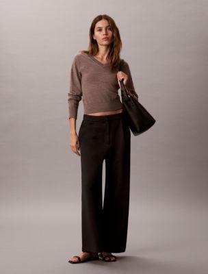 Ponte Wide Leg Pants by CALVIN KLEIN