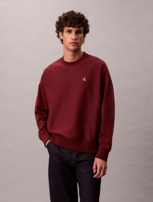 Premium Terry Relaxed Sweatshirt by CALVIN KLEIN