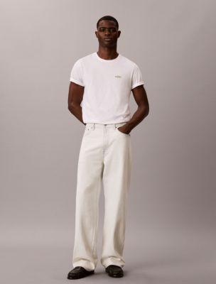 Pride Monologo Crewneck Tee by CALVIN KLEIN