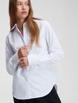 Pure Poplin Shirt by CALVIN KLEIN