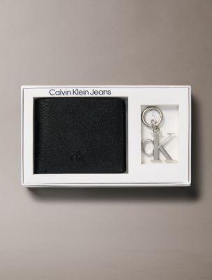 Refined Leather Wallet + Key Ring Gift Set | Calvin Klein by CALVIN KLEIN