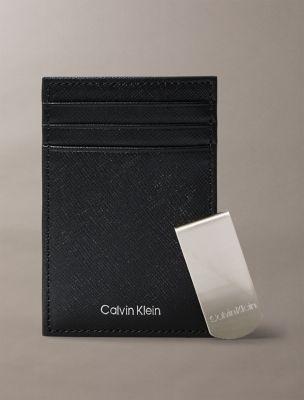 Refined Saffiano Card Case + Money Clip | Calvin Klein by CALVIN KLEIN