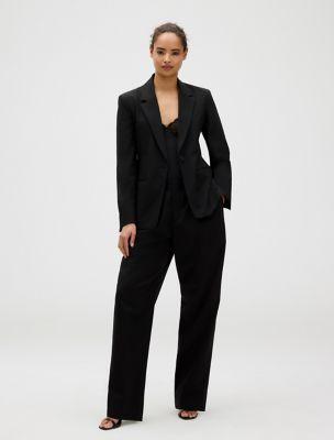 Refined Stretch Cinched Blazer by CALVIN KLEIN