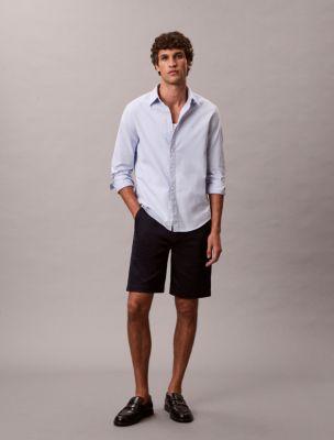 Refined Stretch Tailored Shorts by CALVIN KLEIN