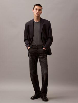 Relaxed Cotton Cashmere Jean by CALVIN KLEIN