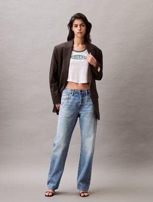 Relaxed Selvedge Denim Jeans by CALVIN KLEIN