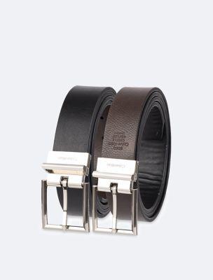 Reversible Square and Plaque Buckle Belt | Calvin Klein by CALVIN KLEIN