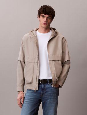 Ripstop Hooded Windbreaker Jacket by CALVIN KLEIN