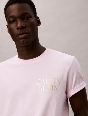 Roses Logo Graphic Relaxed T-Shirt by CALVIN KLEIN