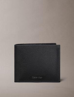 Saffiano Leather Bifold Wallet with Zip Pouch | Calvin Klein by CALVIN KLEIN