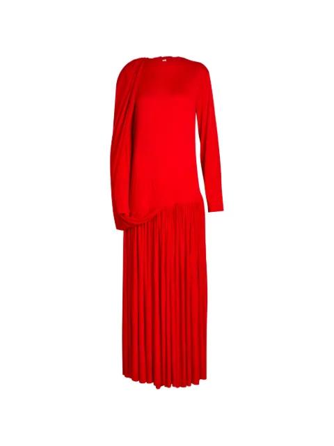 Sara pleated maxi dress by CALVIN KLEIN