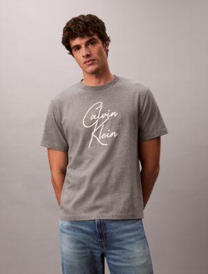 Script Logo Relaxed T-Shirt by CALVIN KLEIN