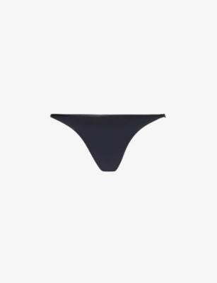 Sculpted recycled nylon-blend thong by CALVIN KLEIN