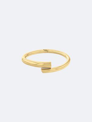 Sculptural Round Bangle | Calvin Klein by CALVIN KLEIN