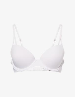 Seductive Comfort Lift Demi Stretch-Woven Push-Up T-shirt Bra by CALVIN KLEIN