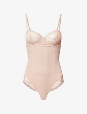 Sensual Stretch Lace Shapewear Bodysuit by CALVIN KLEIN